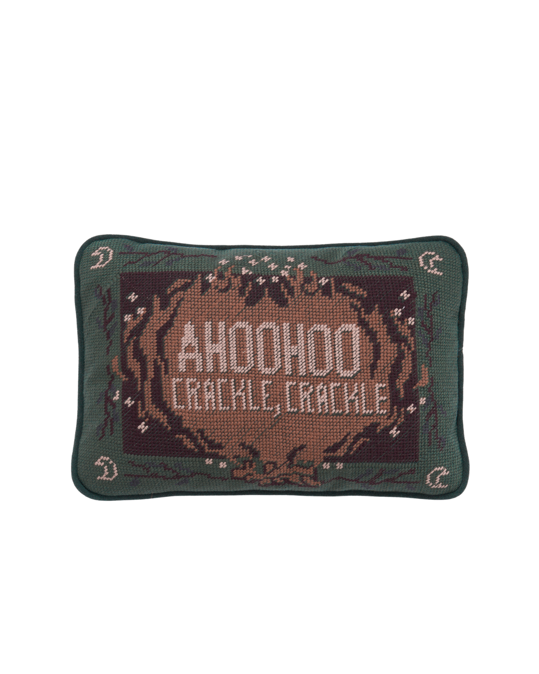 AhooHoo Needlepoint Pillow