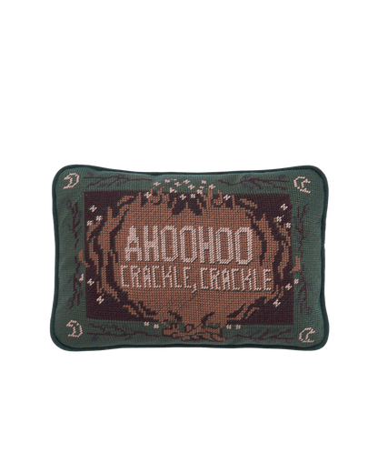 AhooHoo Needlepoint Pillow